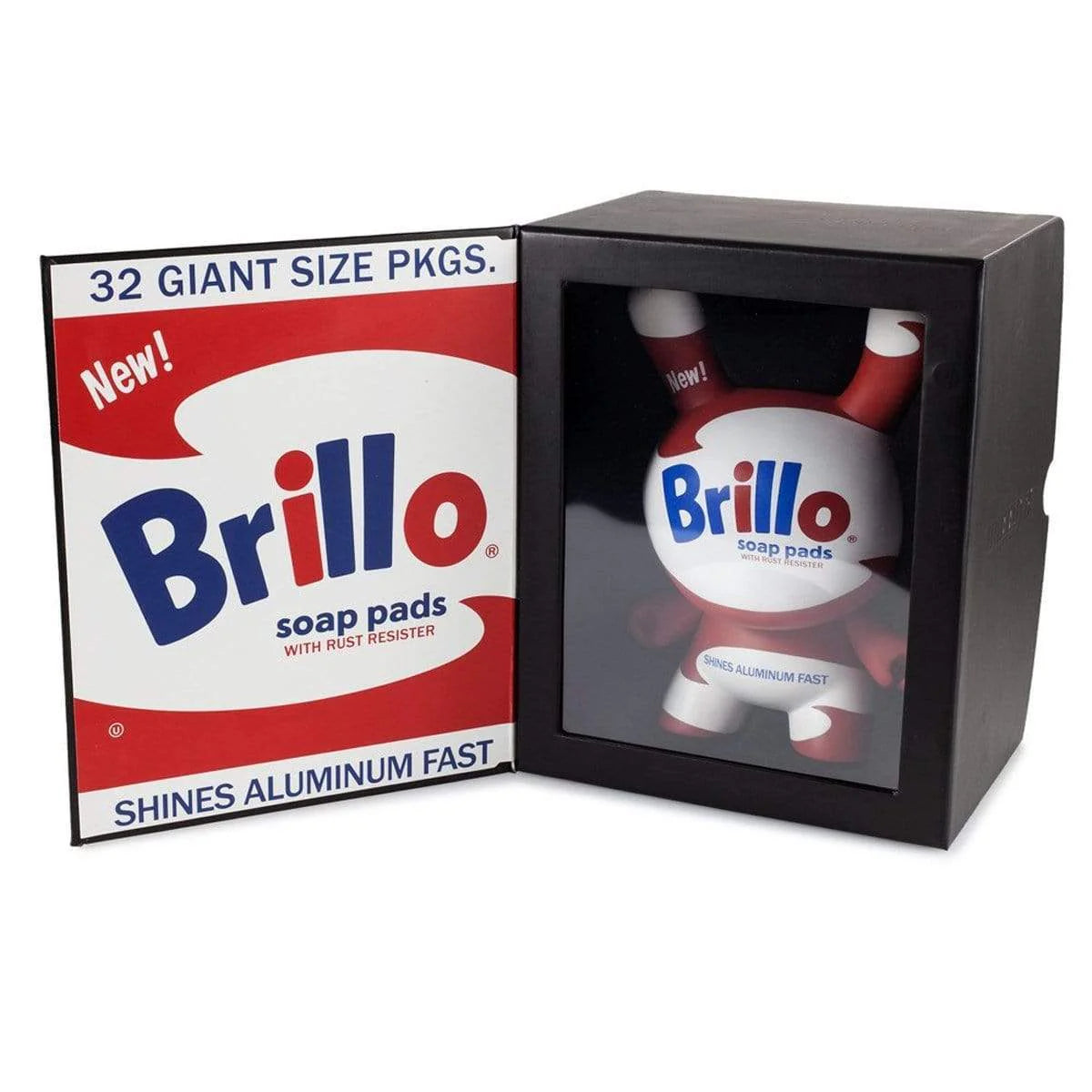 Andy Warhol Brillo Dunny フィギュア ウォーホル 3体 Andy Warhol