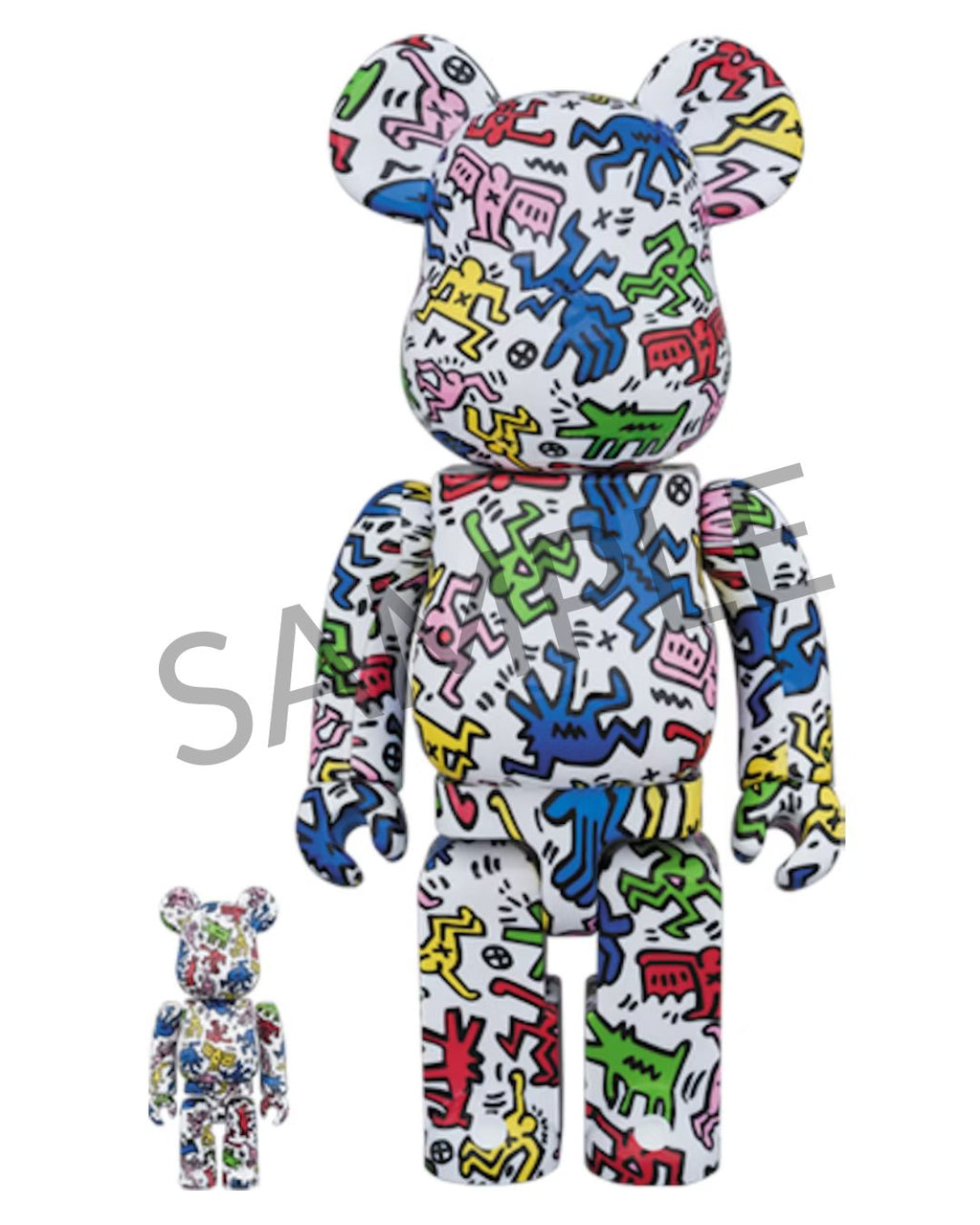 Bearbrick Keith Haring V1 - 400% 100%