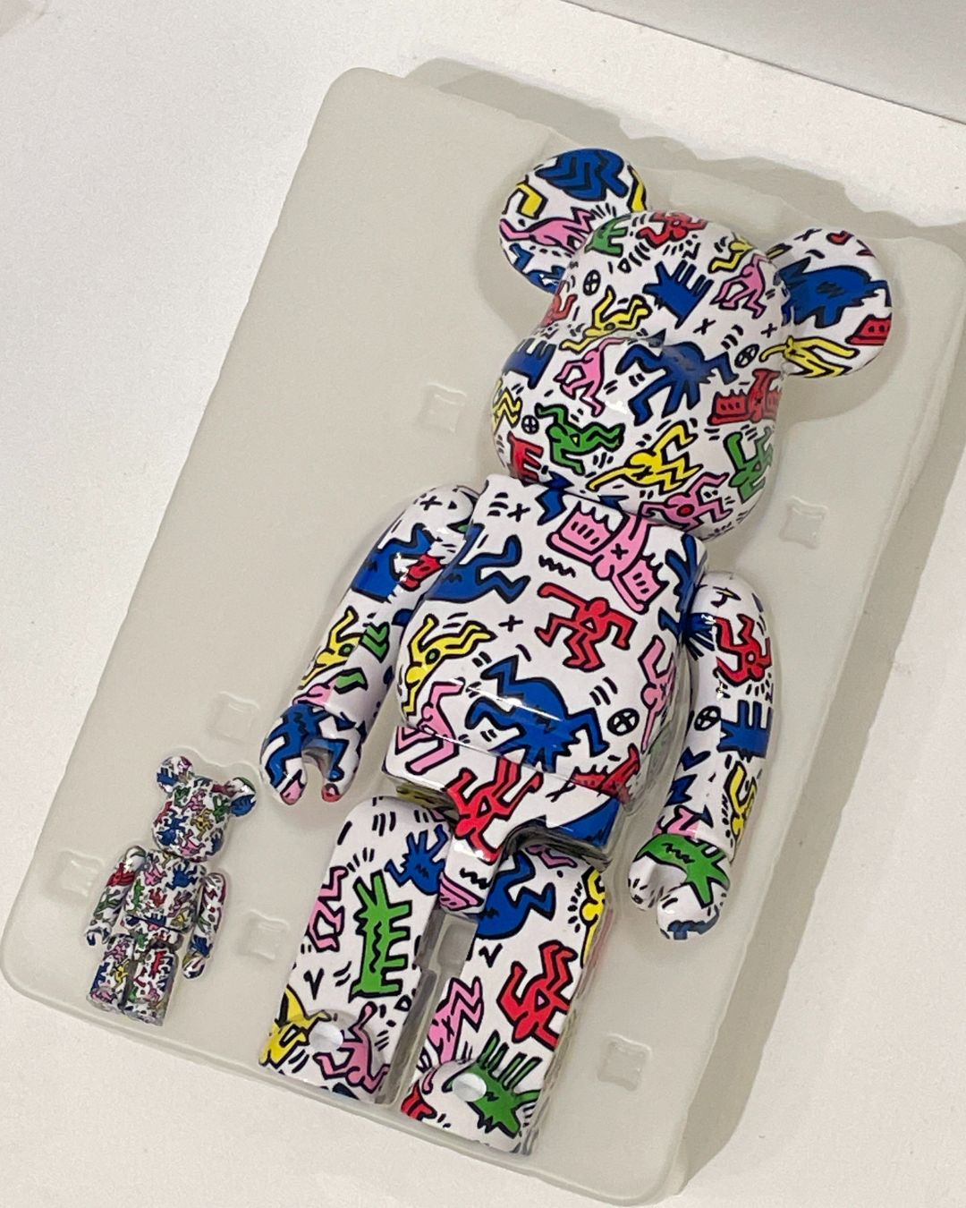Bearbrick Keith Haring V1 - 400% 100%