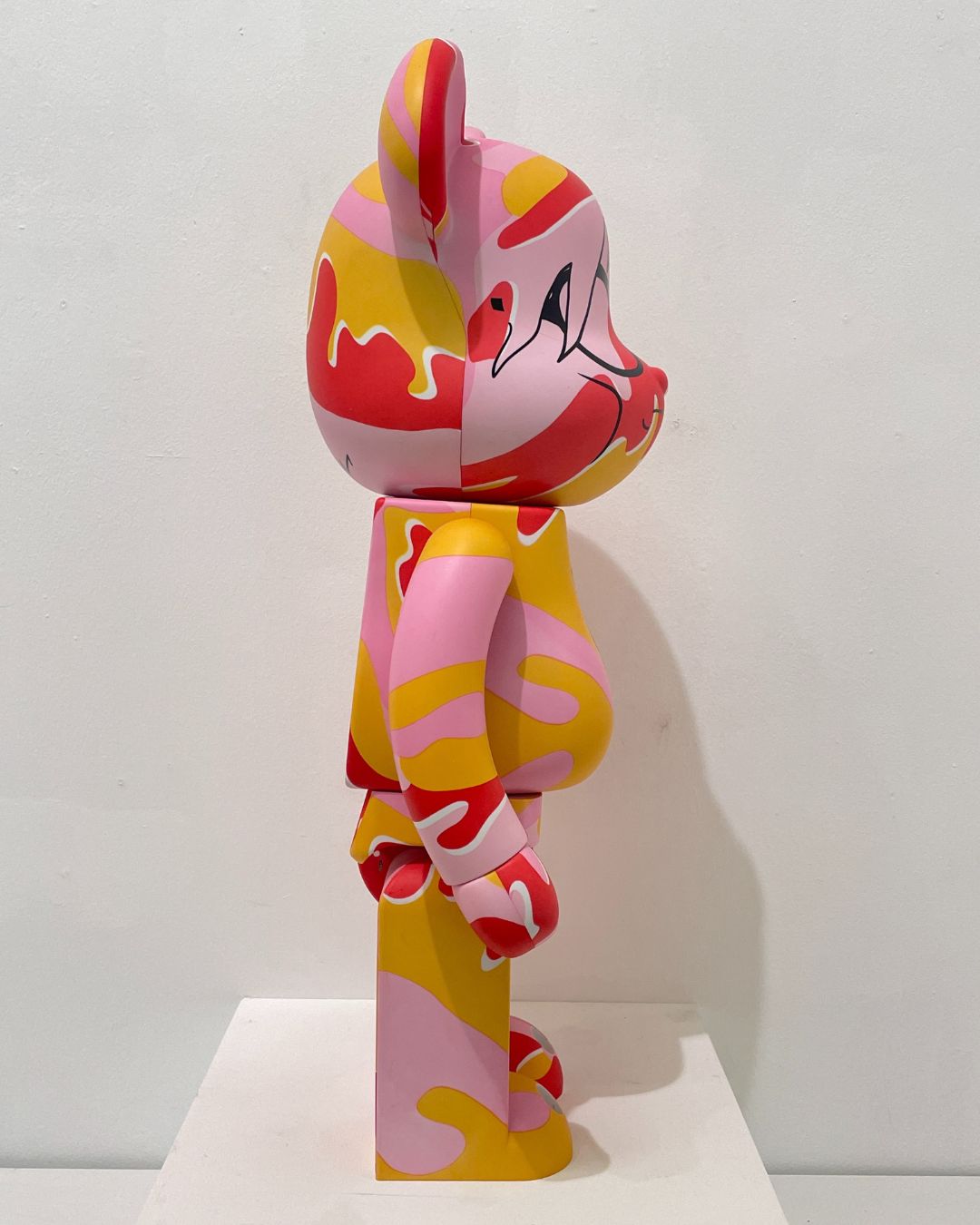 Bearbrick Andy Warhol Pink Camo - 1000%