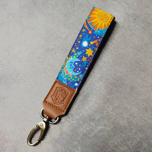 Celestral Faux Leather Key Tag
