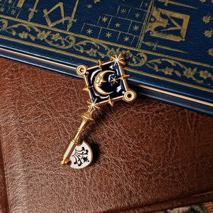 Key of Luna Enamel Pin / Pendant