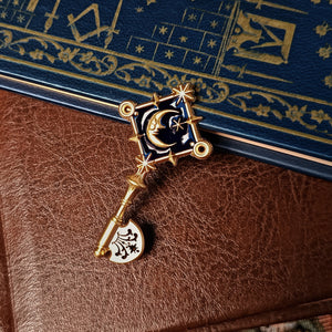 Key of Luna Enamel Pin / Pendant