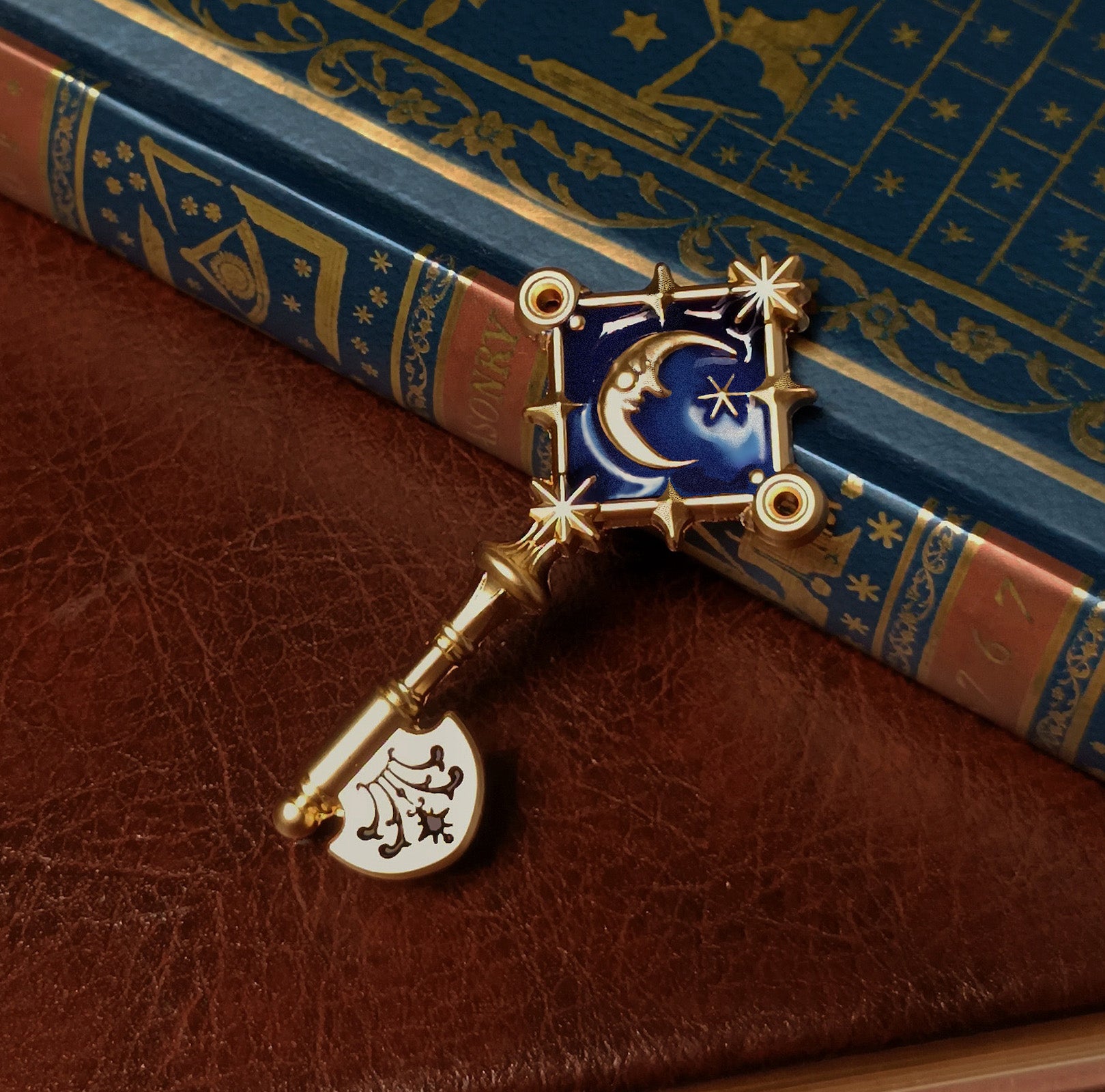 Key of Luna Enamel Pin / Pendant