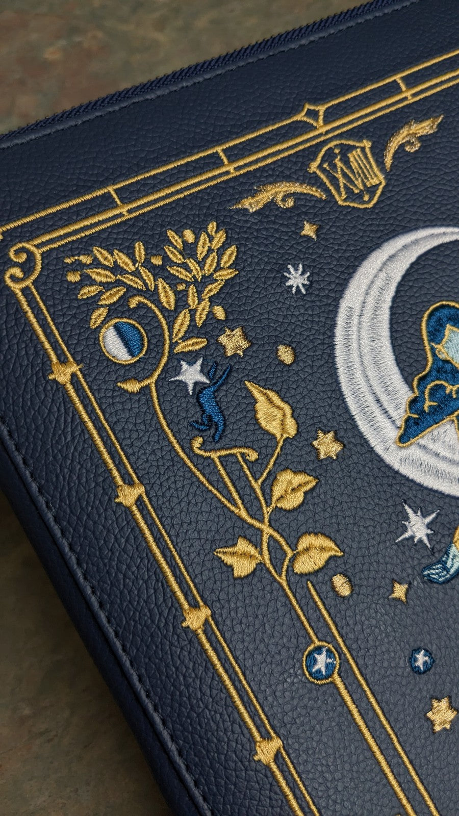 La Lune Embroidered iPad Case