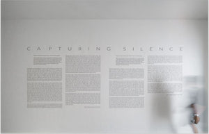 Capturing Silence by Albert Yonathan Setyawan - Book, First Edition
