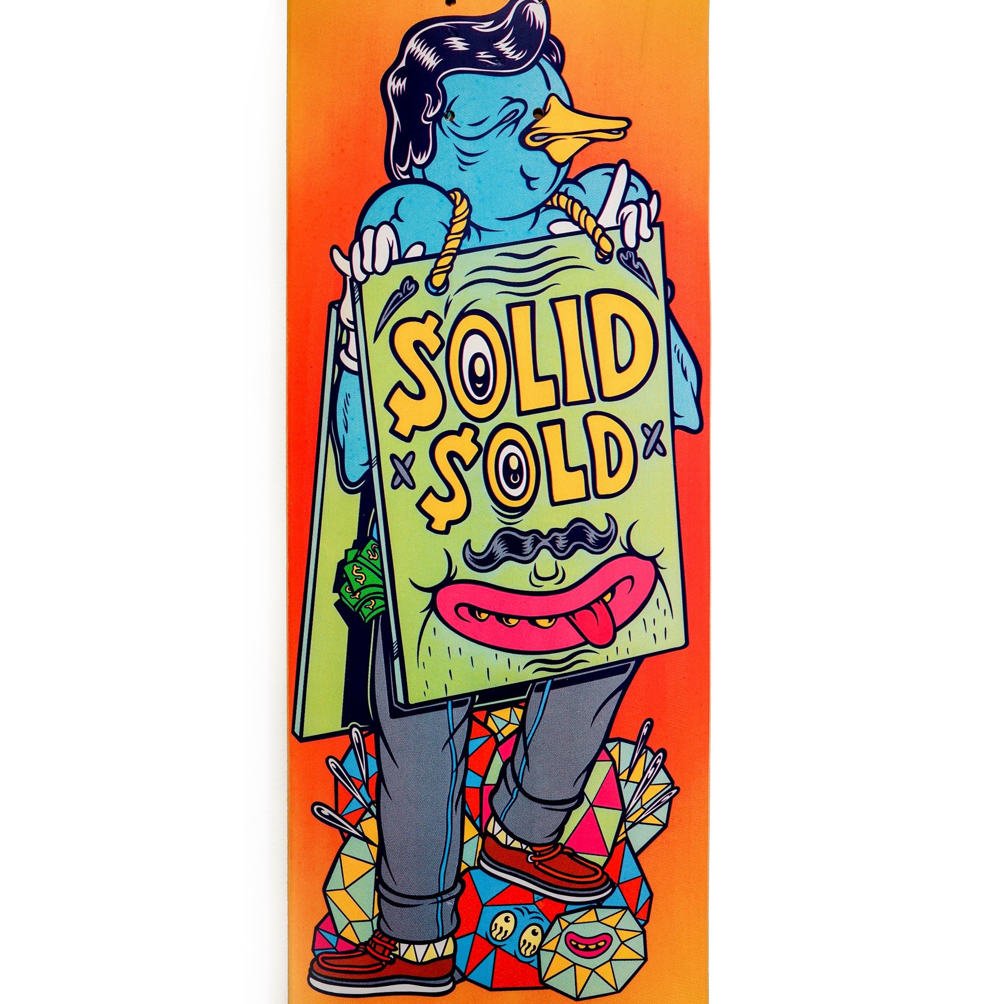 Solid Sold Skateboard Deck